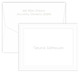 Constance Embossed Folded Note Cards Image 3 of 3